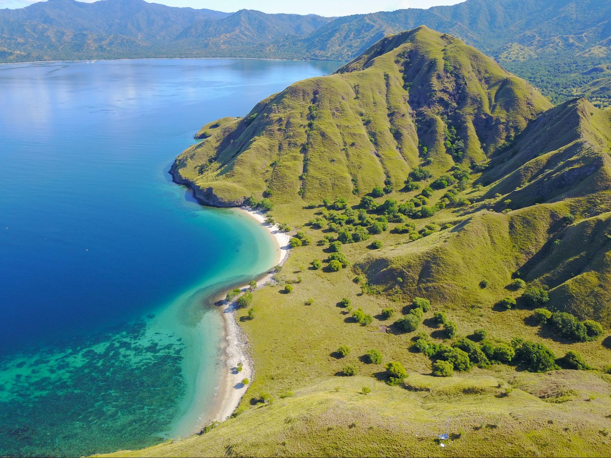 aerial view of East Nusa Tenggara
