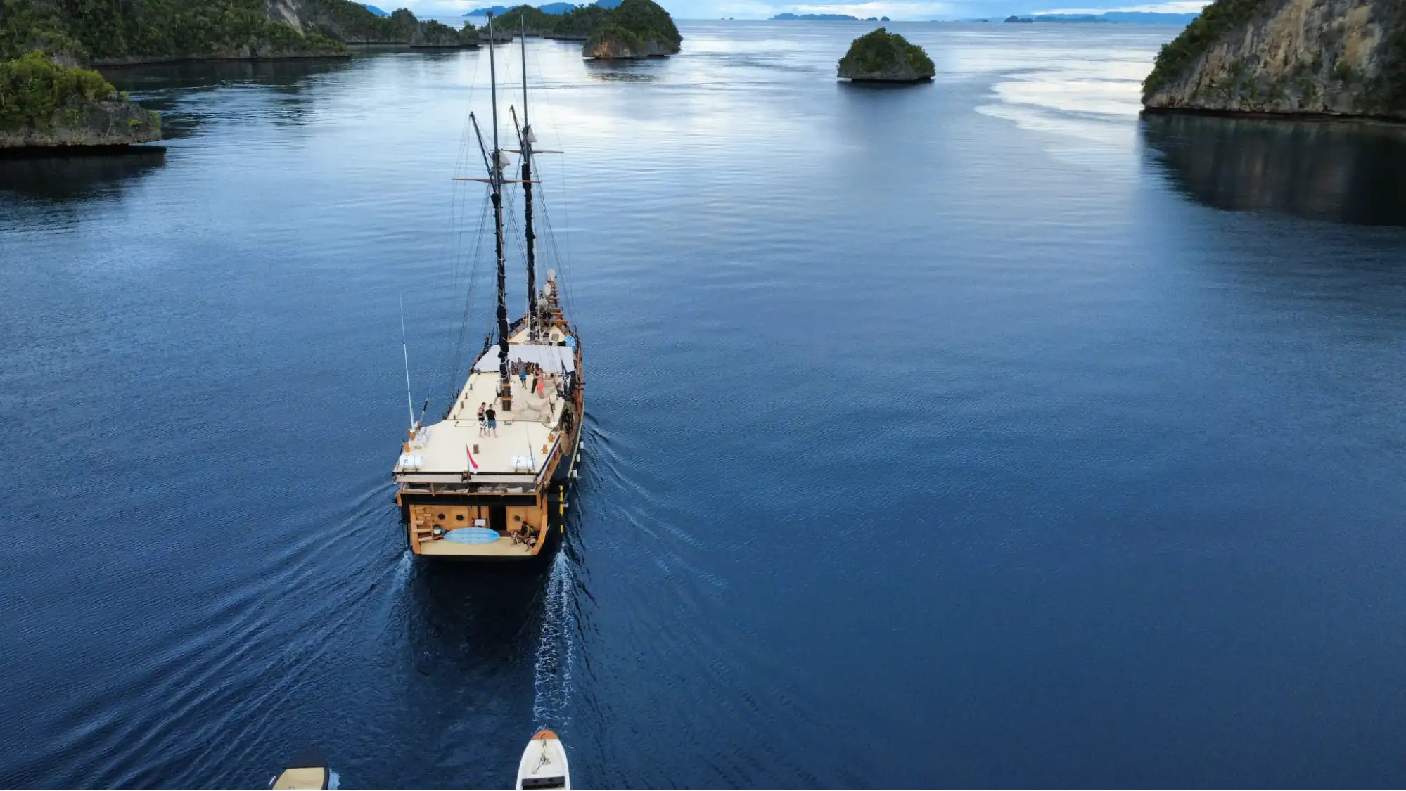 KLM Thalassa 42 by uncharted cruises ready to explore Indonesia